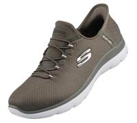 Skechers Chaussures à enfiler Femme Summits Diamond Dream Vert olive Taille 40
