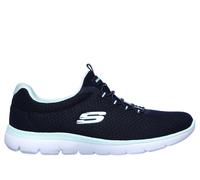 Skechers Femme Sneakers Summits 12980 Bleu marine mesh liseré aqua Taille 37,5 EU