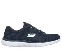 Skechers Summits Chaussures Moyen Width en Bleu Marine/Bleu Clair, Pointure 38.5, Vegan