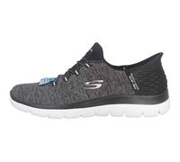 Skechers SUMMITS DAZZLING HAZE Baskets en grande taille noir 149937 BKW chaussures femme, taille:43