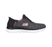 Skechers Baskets Femme Summits Dazzling Slip-ins Noir/Multicolore UK 4