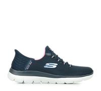 Chaussures Skechers Summits Diamond Dream Slip-ins bleu marine rose femme. - 38
