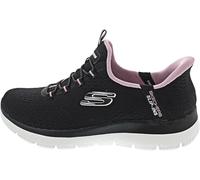 Skechers Skechers Black Womens Slip In Summits Dazzling Haze Trainers