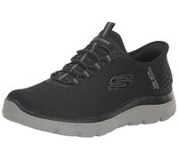 Skechers Summits High Range Baskets Homme, Black Charcoal, 45 EU