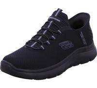 Skechers Summits High Range Baskets Homme, Black Mesh Trim Black, 45 EU