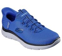 Skechers Summits High Range Slip-on Baskets à Enfiler Bleu BLBK, Bleu Blue Black., 41 EU
