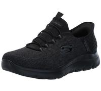 Skechers Summits Key Pace Chaussures à Enfiler, pour Homme, Noir/Noir, 9.5 Wide