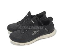Skechers Summits-Key Pace Wide Slip-Ins Black Men Casual Shoes 232469-WBLK