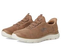 Skechers Summits Korlo Chaussures à Enfiler Mains Libres pour Homme, Whiskey, 9.5 Wide