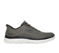 Skechers Baskets Summits Leyter 233047OLBK Slip-Ins Homme Vert 45 EU