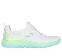 Skechers Summits - Morning Glow Chaussures Moyen Width en Blanc, Pointure 39, Vegan, Lavable en machine