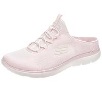 Skechers Summits Simply Sweet Mules à enfiler lavables en machine avec mousse à mémoire de forme pour femme, rose clair, 38 EU