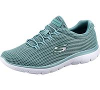 Skechers Femme SUMMITS Sneaker, Sage Mesh White Trim, 41
