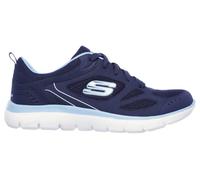 Skechers Femme Summits Suited Basket, Navy Blue, 39 EU
