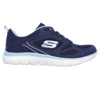 Skechers Summits - Suited Chaussures Moyen Width en Bleu Marine/Bleu, Pointure 38.5