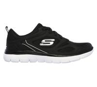 Chaussures de sport - SKECHERS - Summits Suited - Femme - Noir - Lacets - Plat - Textile 39