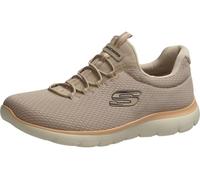 Skechers Summits Summer Blush 150268 Baskets de sport pour femme en TPE végétalien, taupe, 43 EU