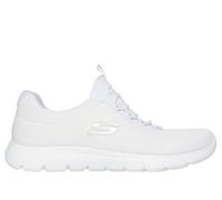 Skechers Summits - Summer Blush Chaussures Moyen Width en Blanc, Pointure 40, Vegan, Lavable en machine