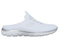 Skechers Summits - Swift Step Chaussures Moyen Width en Blanc/Argent, Pointure 37.5, Vegan