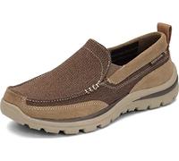 Skechers Superior Milford, Sneakers basses homme, Marron (Light Brown Ltbr), 42