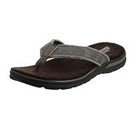 Skechers Mules homme Supreme Bosnia Marron (Choc) Taille 48,5