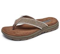 Skechers Supreme Bosnie USA Bosnia Tongs pour Homme, Marrón Tan, 42 EU
