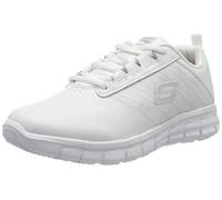 Skechers Sure Track Erath - Ii Baskets Enfiler Femme Blanc (White Leather Wht) 41 EU