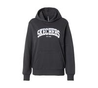 SKECHERS Sweat-shirt noir / blanc, Taille M