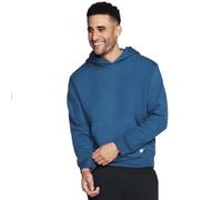 Skechers Sweats Classic Hoodie Sweatshirt à Capuche, Bleu Majolica, M Homme