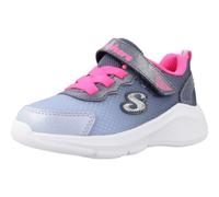 SKECHERS Baskets 'WAVE 92' bleu marine / bleu clair / rose / argent, Taille 22