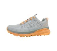 Skechers Switch Back Cascades, Retourner Les Cascades, Light Gray Synthetic/Textile/Coral Trim,