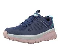 Skechers Chaussures Switch Back – Bleu foncé, rose et gris – Femme 39