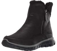 Skechers Synergy Bottes Classiques Femme Noir (Black Micro Leather/faux Sherpa Bbk) 41 EU