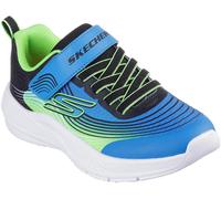 Skechers Garçon Microspec Advance, Black Lime, 34 EU