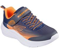 Chaussures Skechers Microspec Advance bleu marine orange garçon - 35