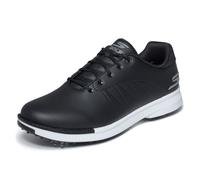 Skechers Tempo Chaussures de Golf légères et imperméables pour Homme, Noir/Blanc à Pointes, 42 EU