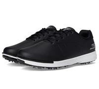 Skechers Tempo Chaussures de Golf légères et imperméables pour Homme, Noir/Blanc à Pointes, 45 EU