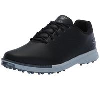 Skechers Tempo Chaussures de Golf légères et imperméables pour Homme, Noir/Gris, 44.5 EU