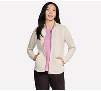 Skechers The GO WALK Shine Veste en Beige/Brun Clair, Pointure Petit