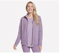 Skechers The GO WALK Shine Veste en Blanc/Bleu, Pointure Moyen