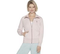 Skechers The Hoodless Hoodie Diamond Jacket W3JA262-LPK, Sweatshirt, Damen, Rosa