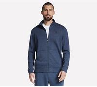 Skechers The Hoodless sweat à capuche GO WALK Everywhere Veste en Bleu Marine, Pointure Petit