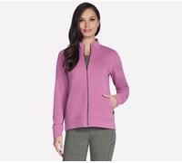 Skechers The Hoodless sweat à capuche GO WALK Everywhere Veste en Rose, Pointure Petit
