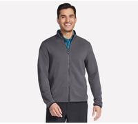 Skechers The Hoodless sweat à capuche Ottoman Veste en Noir/Gris Anthracite, Pointure XL