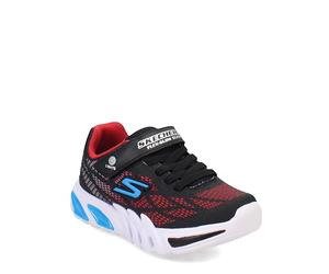 Skechers Thermo Flash - Heat-Flux 400103L-BKRD, Boy Sneakers,Sports Shoes, Black, 32 EU
