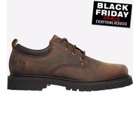 Skechers Tom Cats Oxford Hommes Décontracté Chaussure Cuir Marron