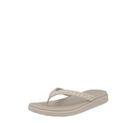 Skechers Sandales Plates de méditation pour Femme avec Ornements Floraux de Luxe, Taupe, Pointure 39