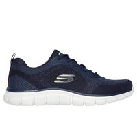Skechers Track - Glendor Shoes Moyen Width en Bleu Marine/Vert-Lime, Pointure 45, Vegan, Lavable en machine