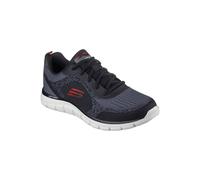 Skechers Track - Glendor Sneakers Pour Hommes Chaussures Végan 232399 BKRD Noir