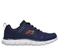 Skechers Track - Knockhill Moyen Width en Bleu Marine/Orange, Pointure 41.5